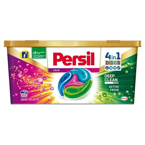 Kapsułki PERSIL POWER DISCS 22szt. COLOR box