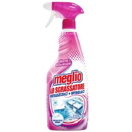 Odtłuszczacz MEGLIO + wybielacz spray Pink 0,75L.