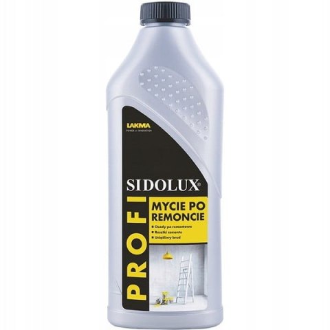 Płyn do mycia po remoncie SIDOLUX PROFI 750ml