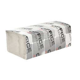 Ręcznik karton ZZ makulatura office product jednowarstwowet szare 4000sz