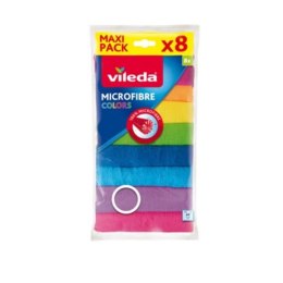 Ściereczka z mikrofibry VILEDA COLORS 8 szt.