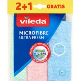 Ściereczka z mikrofibry VILEDA Ultra Fresh 3szt.