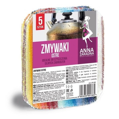 Zmywaki ostre MAXI Anna Zaradna (5szt.)