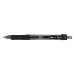 Długopis D.UCHIDA żelowy RB-10 czarny klik
