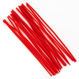 Druciki kreatywne 30 cm czerwony (25szt.)