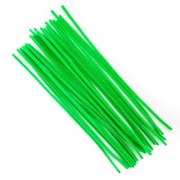 Druciki kreatywne 30 cm zielone (25szt.)