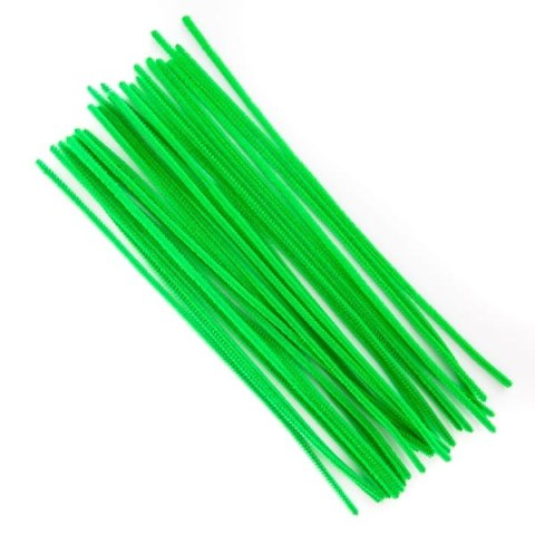 Druciki kreatywne 30 cm zielone (25szt.)