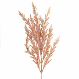 Gałązka trawy pamppasowej kremowo-purpurowa 32cm