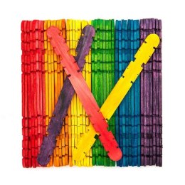Patyczki kreatywne konstrukcyjne kolorowe (50)