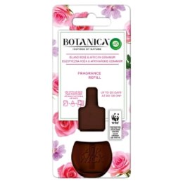 Botanica by Air Wick Wkład do odświeżacza Egzotyczna Róża & Afrykańskie Geranium 19 ml