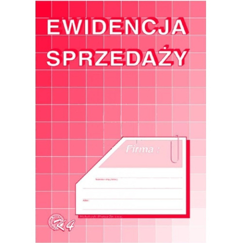 Ewidencja sprzedaży A5 32 strony